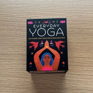 Everyday Yoga Deck - Black with Bright Illustration